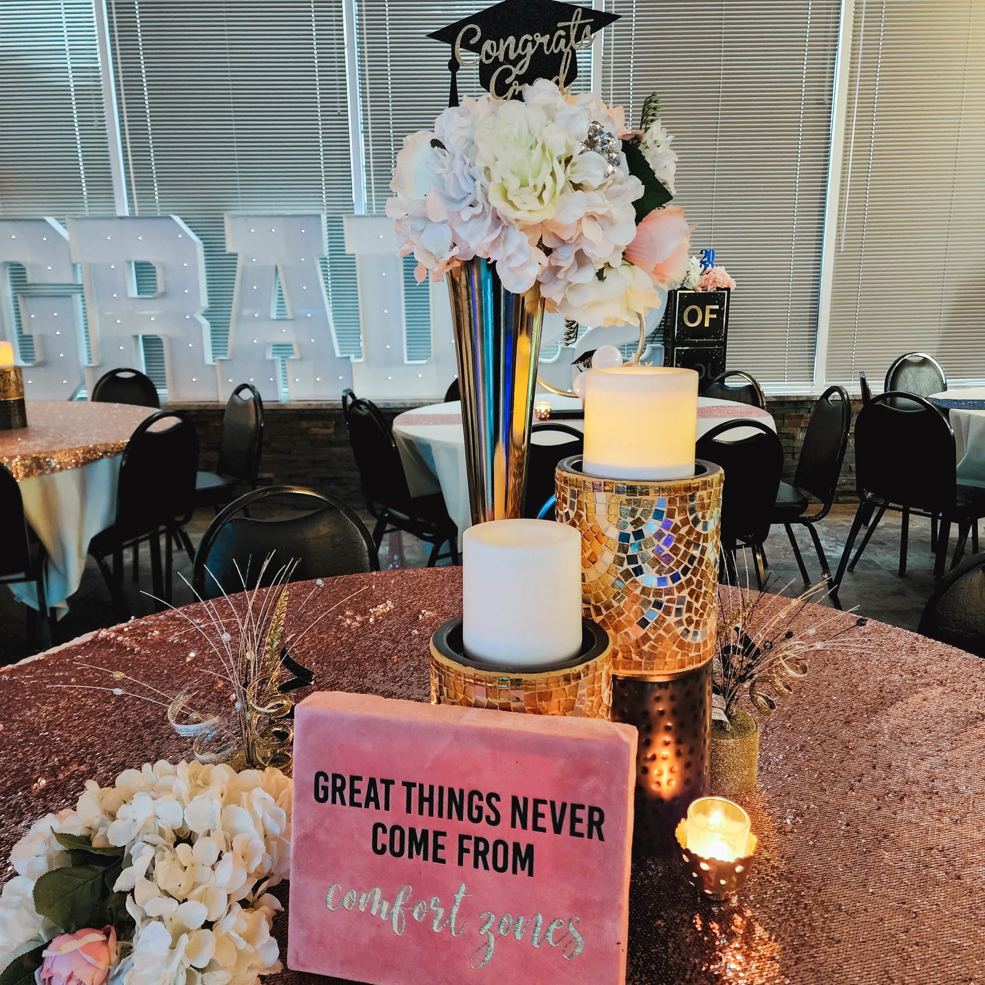 Deja Vu Event Space — venue interior setup